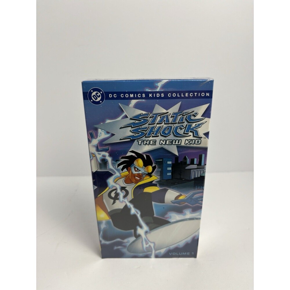 Static Shock: The New Kid VHS Tape 2004  DC Comics Kids Volume 1 Rare Sealed